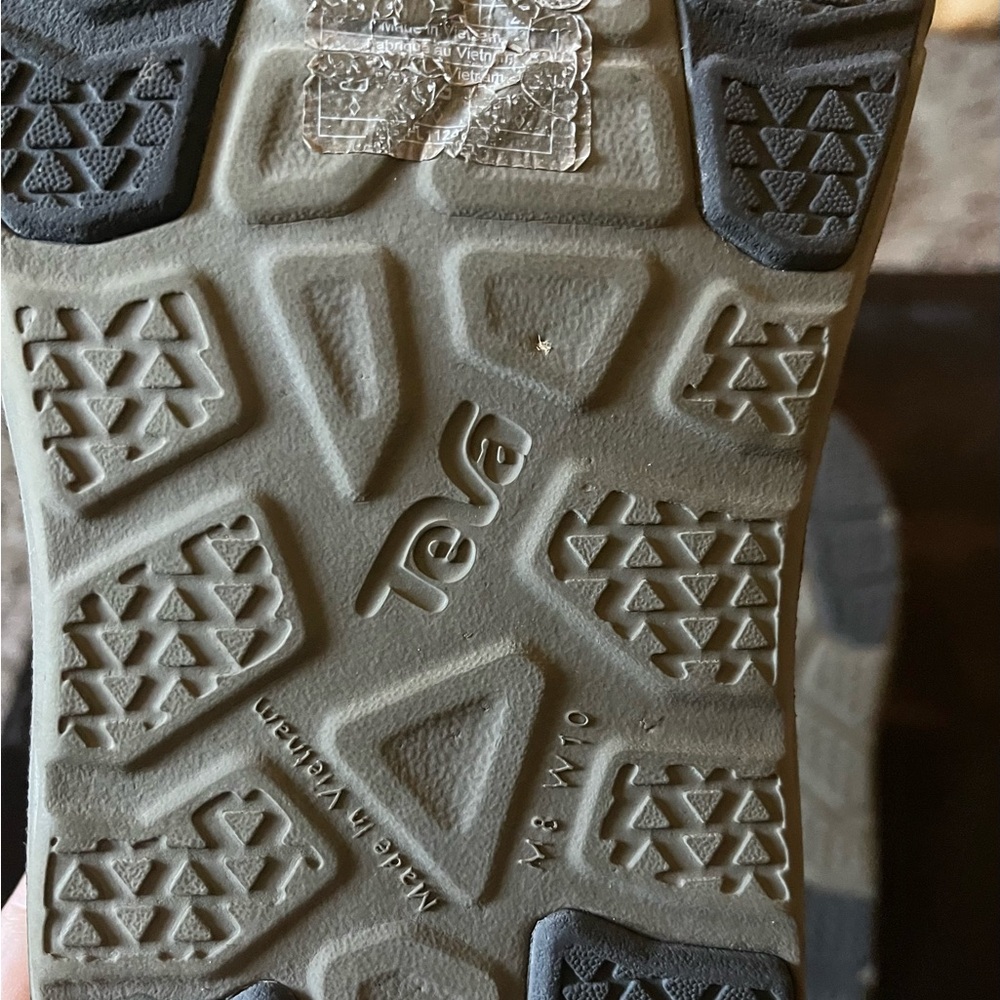 Teva‎ Ultra Comfort Slip-On Cushioned Sandals - Olive Mens Size 8/womens Size 10 - Picture 7 of 9
